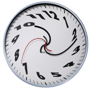 warped clock