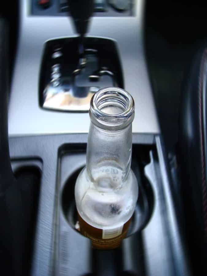 Drinking while driving in Virginia misdemeanor